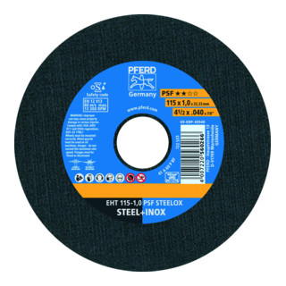 Pferd-Rüggeberg Trennscheibe A60PPSF V2A 115x1,0mm ger.