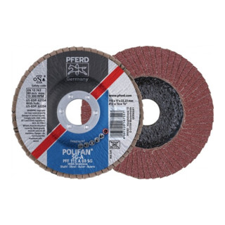 Pferd-Rüggeberg Fächerschleifsch.kon.K 115X22mm K 40