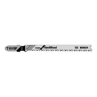 Bosch Stichsägeblatt T 101 BF, Clean for Hard Wood