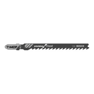 Bosch Stichsägeblatt T 144 DP, Precision for Wood
