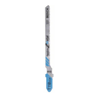 Bosch Stichsägeblatt T 118 EOF, Flexible for Metal
