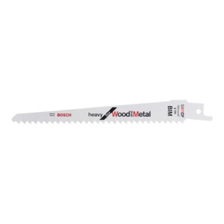 Bosch Säbelsägeblatt S 611 DF, Heavy for Wood and Metal