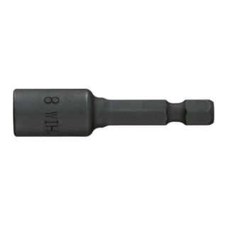 Wiha Kraft-Steckschlüsseleinsatz; Sechskant mit Magnet - Form E 6,3 (7244M) 6 mm 10 mm
