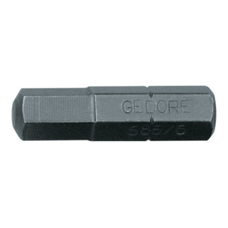 Gedore Schraubendreherbit 1/4", Vorteilspack 10-tlg, Innen-6-kant 3 mm
