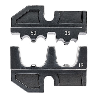 Knipex Crimpeinsatz für isolierte und unisolierte Aderendhülsen 30/50mm²