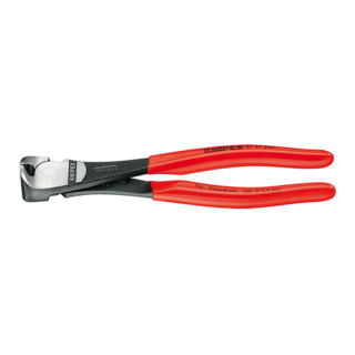 Knipex Kraft-Vornschneider schwarz atramentiert mit Kunststoff überzogen 200mm