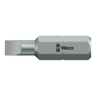 Wera 800/1 Z Schlitz-Bits, 3,0 x 0,5 mm, Länge 39 mm