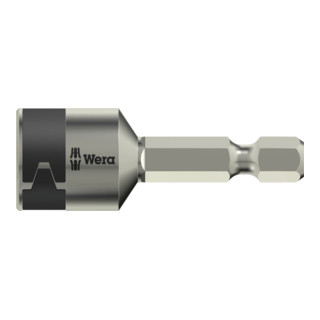 Wera 3869/4 Steckschlüsseleinsätze, Edelstahl, SW (zöllig) 3/8'', Länge 50 mm
