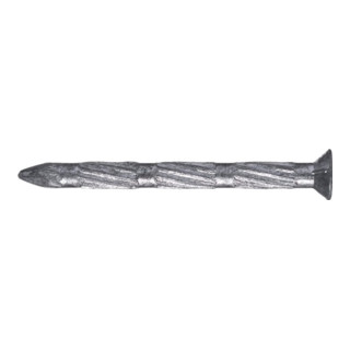Stahlnagel BÄR D.3,5xL.65mm STA gehärtet metallisiert