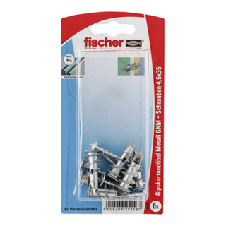 fischer Gipskartondübel Metall GKM SK SB-Karte