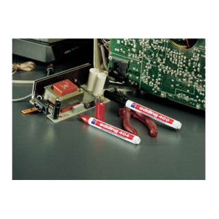 Permanentmarker EDDING 3000 rot Rundspitze Strichbreite ca.1,5-3mm