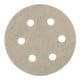 25 feuilles abrasives auto-agrippantes, 80 mm, P 120, série « professional », pour peinture, vernis, mastic, pour ponceuse excentrique, corindon, avec revêtement de stéarate (624085000)-1