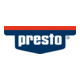2K-Füllspachtel prestolith® plastic ocker,Härter rot 2000g Dose PRESTO-3