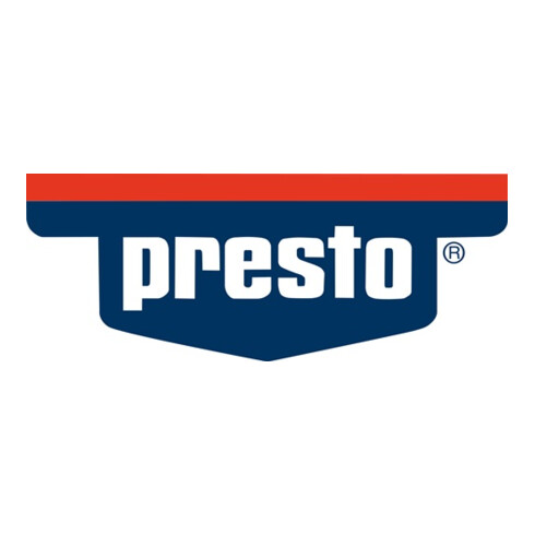 2K-Füllspachtel prestolith® plastic ocker,Härter rot 2000g Dose PRESTO
