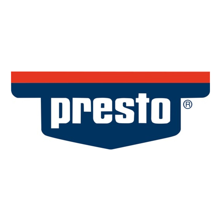 2K-Füllspachtel prestolith® plastic ocker,Härter rot 2000g Dose PRESTO