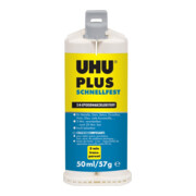 2Komponentenkleber 57g Kartusche UHU plus schnellfest UHU