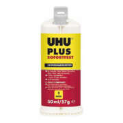 2Komponentenkleber 57g Kartusche UHU plus sofortfest UHU