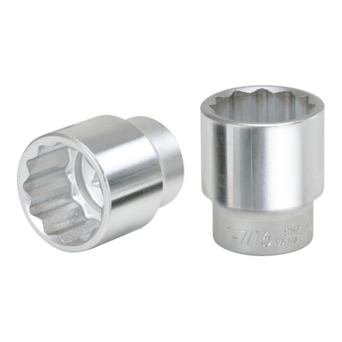 Prise de courant KS Tools 3/4" 12 points, courte