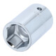 3/4" Douilles 6 pans, courtes, 1"