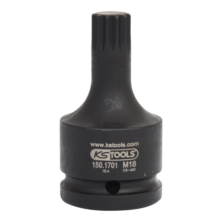 3/4" Douilles à chocs XZN®, courtes