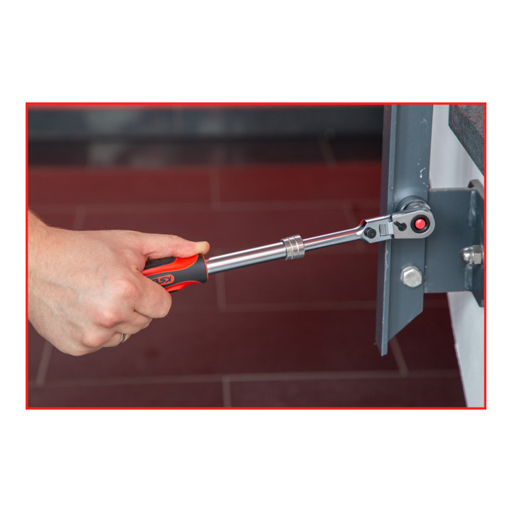 3/8" Cliquet télescopique, 72 dents