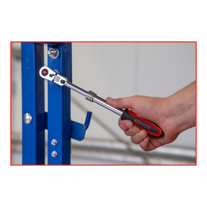 3/8" Cliquet télescopique, 72 dents