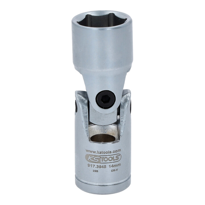 3/8" Douilles articulées, 14mm