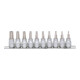 3/8" Jeu de douilles tournevis TX percé, 10 pcs., TB10-TB55-1