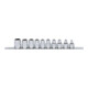3/8" Jeu de douilles TX E CHROMEplus, 10 pcs.-1
