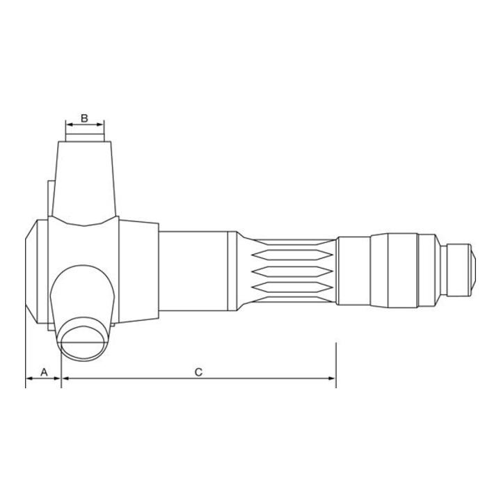 3-Punkt Innenmessschr. 150,0-175,0mm FORMAT