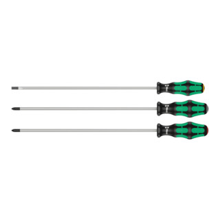 335/350/355/3 Jeu de tournevis Kraftform Plus à lames extra-longues 300 mm, 3 pièces