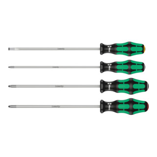 335/350/355/4 Jeu de tournevis Kraftform Plus Lasertip à lames extra-longues 200 mm, 4 pièces