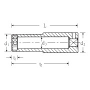 3466 Douille pour bougies 3/8 16-5/8 mm--5