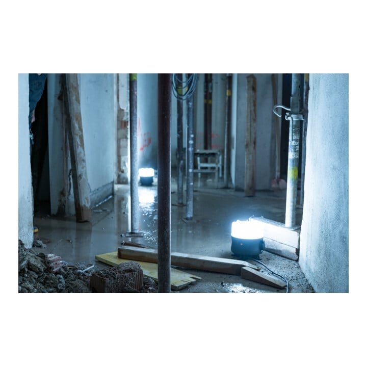 360° LED accu bouwspots BF 3000 MA 3000lm, IP54