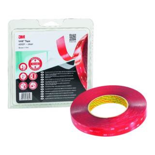 3M 4910F doppelseitig VHB transparent  19mmx33m