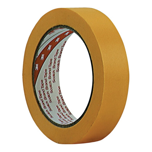 3M Abdeckband Scotch Masking Tape glatt goldfarben L.50m B.24mm Rl.