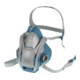 3M ademhalingsmasker halfgezichtsmasker serie 6500QL maat M met snelsluitfunctie zonder filter-1