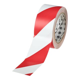 3M Allemagne Ruban adhésif signalisation rt-blanc-rouge, 50mmx33m 767RW50