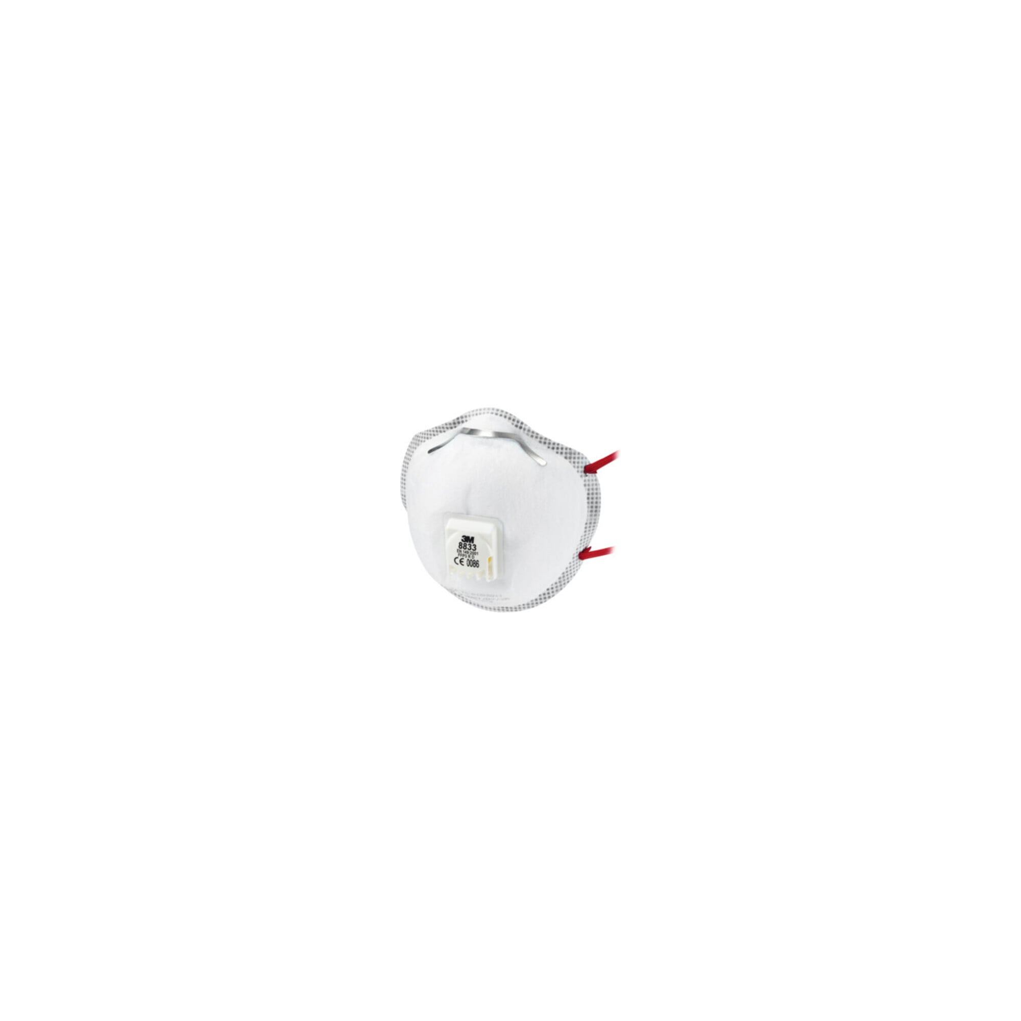 3M Atemschutzmaske 8833 FFP3NRD b.30xAGW-Wert EN149:2001+A1:2009