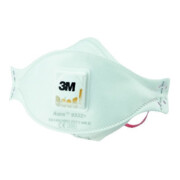 3M Atemschutzmaske 9332+ Aura FP3NRD m.Ventil b.30xAGW-Wert EN149:2001+A1:2009