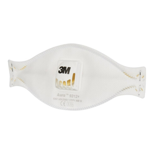 3M AURA Masque antipoussière fin 9312+, FFP1