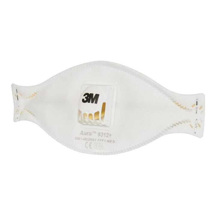 3M AURA Masque antipoussière fin 9312+, FFP1