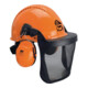 3M Bosbouw veiligheidshelm G3000M, met gehoorbescherming H31P3E en vizier-1