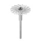 3M Bristle-Brush Scotch-Brite modello C, Ø25mm, gambo Ø3m, RB-ZB, grana 120-1
