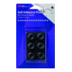 3M Bumpon 6 Stk. Elastikpuffer Schwarz, 22,3 x 10,1mm-1