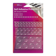3M Bumpon Mini-Pack SJ5300BL Elastikpuffer drei größen Transparent