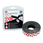 3M Chiusura a pressione flessibile Dual Lock SJ354D, 2x5m