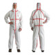 3M Combinaison de protection 4565 blanc/rouge, type 4/5/6 taille 3XL-2