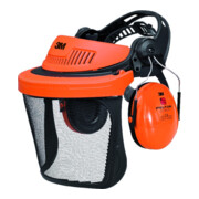 3M Combinazione di protezione del viso e dell’udito G5V5CH51, arancione