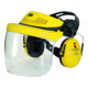 3M Combinazione di protezione del viso e dell’udito G5V5CH51, Giallo-1